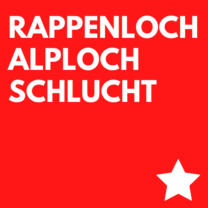 Rappenlochschlucht & Alplochschlucht