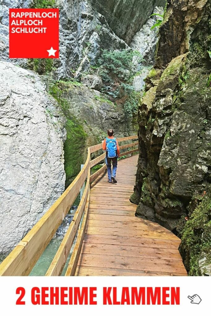 Das Alploch mit Kindern - verlockende Alplochschlucht Wanderung